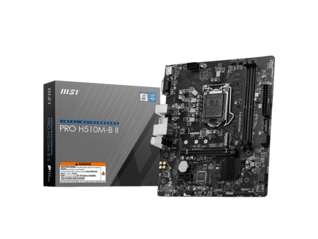 MSI Pro H510M-B II (LGA 1200) DDR4 Motherboard Discount