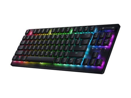 Razer DeathStalker V2 Pro Tenkeyless Wireless Low Profile Optical Gaming Keyboard Linear Red Switch RZ03-04370100-R3M1 Hot on Sale