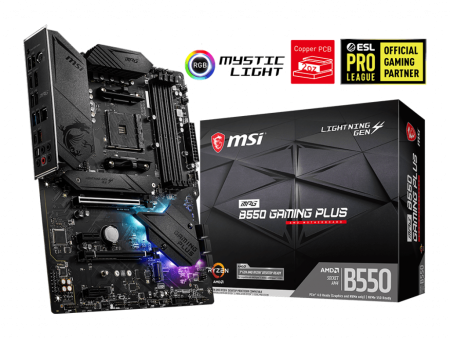 MSI MPG B550 Gaming Plus (AM4) Motherboard Online Hot Sale