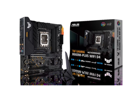 Asus TUF Gaming B660M-PLUS WIFI D4 4*DDR4 Motherboard (LGA 1700) Online now