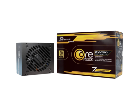 Seasonic Core GX-750 GOLD 750watts atx3 V2 80+ Fully Modular PSU SRP-CGX751 Discount