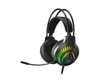 Aula Mountain S605 Wired Gaming Headset with Noise Cancelling Microphone on Sale