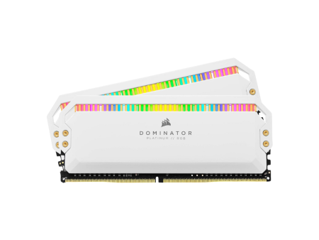 Corsair Dominator Platinum RGB 32GB (2 x 16GB) White DDR4 3600MHz C18 Memory Kit CMT32GX4M2D3600C18W Online Hot Sale