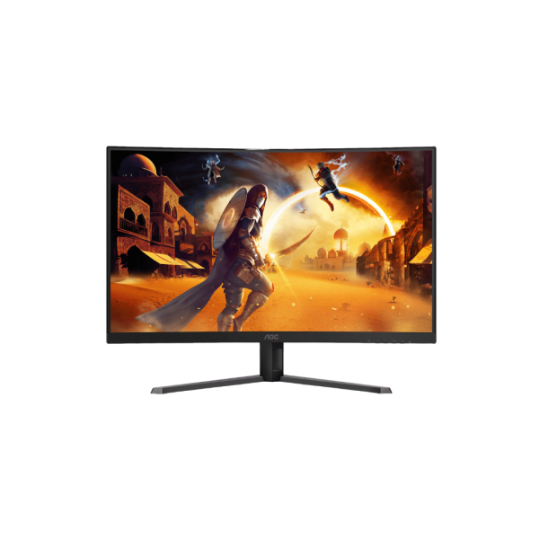 AOC CQ32G4E 31.5  VA 180Hz QHD (2560x1440) 0.5ms Adaptive-Sync Fast Curved Gaming Monitor (Black Red) Sale