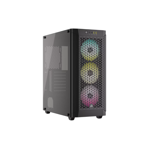 Corsair iCue H150i RGB Pro XT 360mm Cooler + Corsair 3000D Airflow Black TG Midtower Online