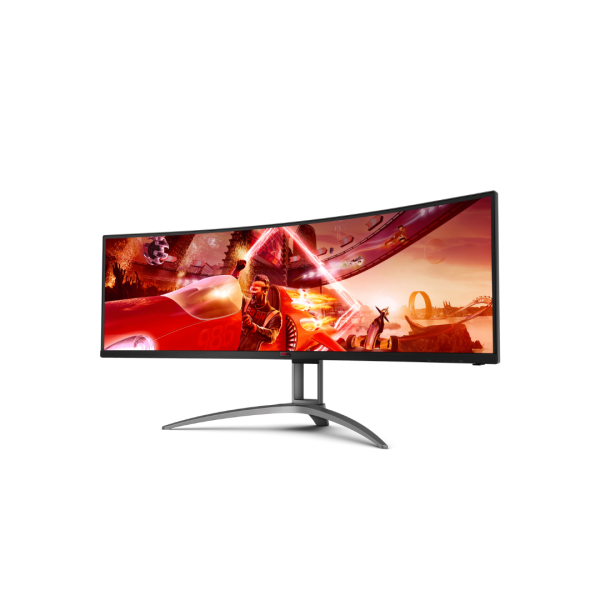 AOC AGON AG493UCX2 49  165Hz QHD (5120x1440) 1ms Display HDR400 Adaptivesync Gaming Monitor Supply