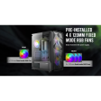 Antec AX83 RGB Elite Black ATX Mid Tower Case w  4X120mm RGB Fan Online Sale