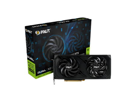 Palit RTX 4070 Super DUAL 12GB GDDR6X NED407S019K9-1043D Graphics Card Fashion