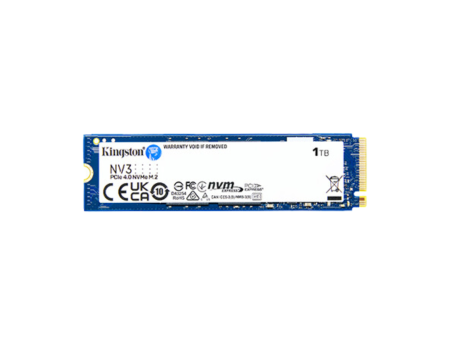 Kingston NV3 PCIe 4.0 NVMe M.2 Internal Desktop and Laptop SSD ( 1TB SNV3S 1000G - 2TB SNV3S 2000G ) Fashion