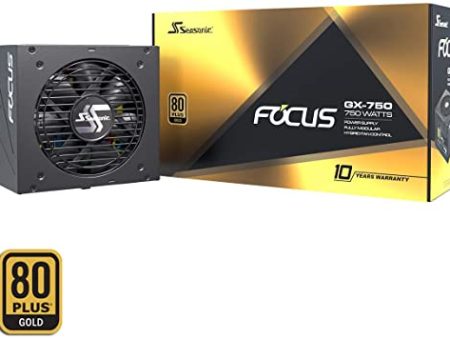 Seasonic Focus GX-750 GOLD 750watts 80+ Full Modular PSU SSR-750FX Online now