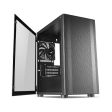 Tecware Flatline Black TG mATX 3*120mm Fans Chassis Online