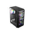 Antec AX83 RGB Elite Black ATX Mid Tower Case w  4X120mm RGB Fan Online Sale