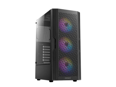 Antec AX20 Elite Black Mesh TG ATX Case w  4x120mm RGB Fan Online now