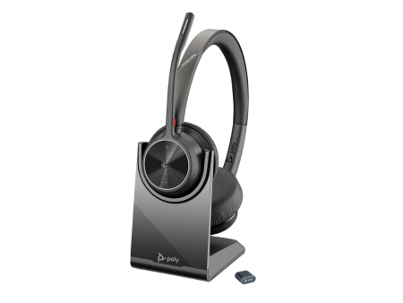 Poly Voyager 4320 UC Stereo USB-A Headset +BT700 USB-A Adapter Sale