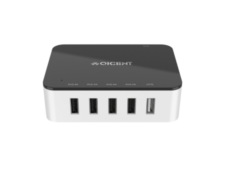 QICENT DO-5U-US-BK 39W 5-Port USB Charging Station on Sale