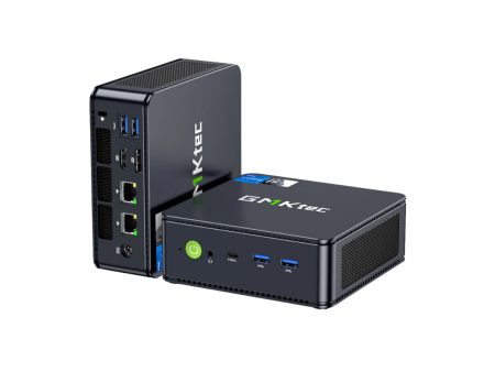 GMKtec K7 Plus NucBox Mini PC (Black) - Intel i7-13620H | 32GB DDR5 | 1TB M.2  |Intel UHD Graphics 1.5G | Wifi 6 + BT5.2 | Windows 11 Pro | HDMI | DP | USBC Online