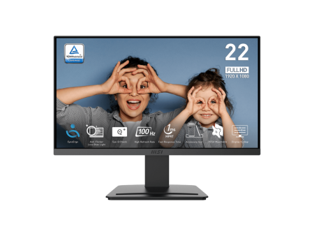 MSI Pro MP223 E2 21.45  VA 100Hz 1920X1080 vga hdmi Professional Monitor Supply