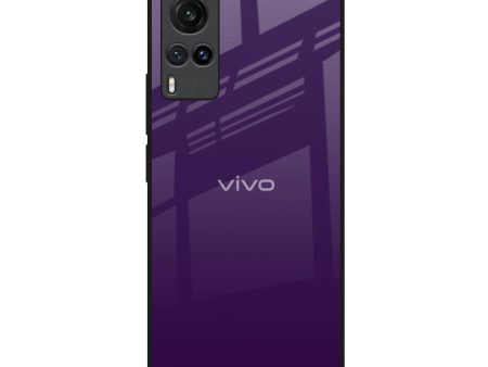 Dark Purple Glass Case for Vivo X60 For Discount