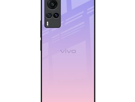 Lavender Gradient Glass Case for Vivo X60 Online now