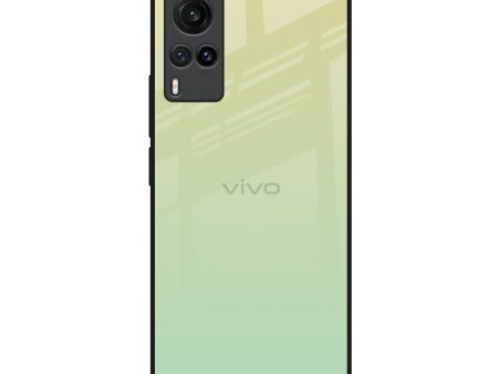 Mint Green Gradient Glass Case for Vivo X60 Online Hot Sale