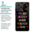 Magical Words Glass Case for Poco X5 Pro 5G Hot on Sale