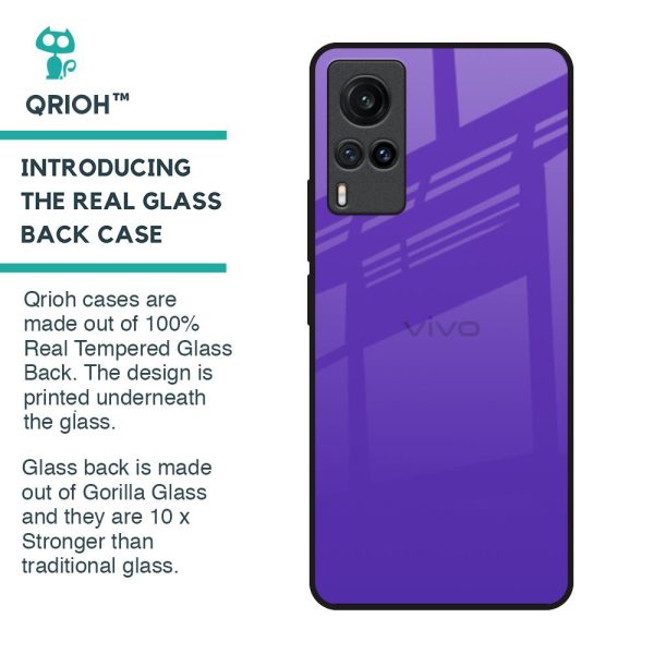 Amethyst Purple Glass Case for Vivo X60 Supply