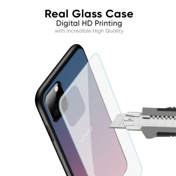 Pastel Gradient Glass Case for Vivo X60 Online Sale