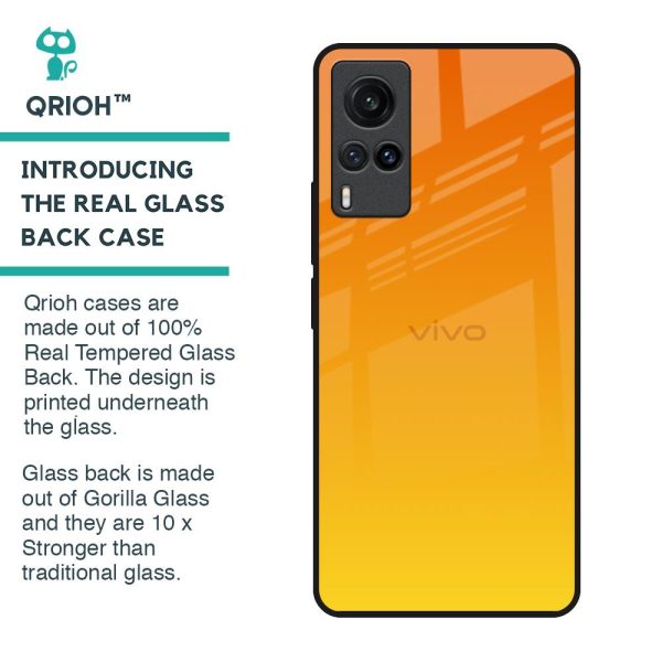 Sunset Glass Case for Vivo X60 For Cheap