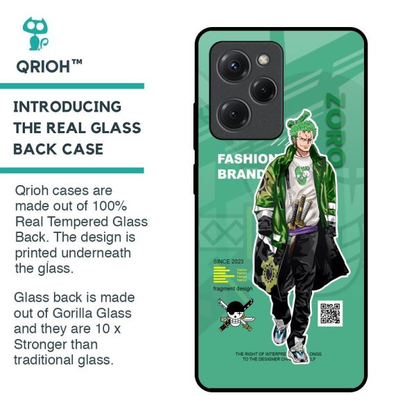 Zoro Bape Glass Case for Poco X5 Pro 5G Online Sale