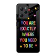 Magical Words Glass Case for Poco X5 Pro 5G Hot on Sale