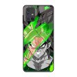 Anime Green Splash Glass Case for Samsung Galaxy M51 Online Sale