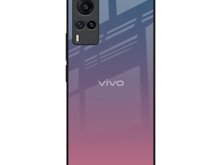 Pastel Gradient Glass Case for Vivo X60 Online Sale