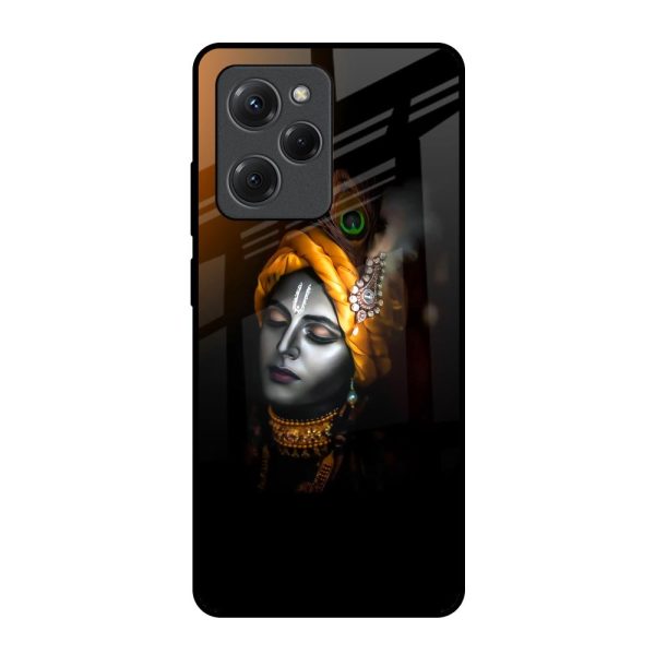 Ombre Krishna Glass Case for Poco X5 Pro 5G For Discount