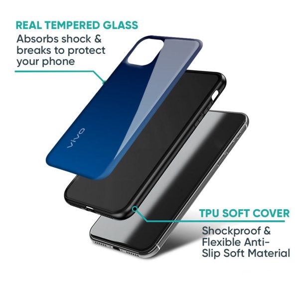 Very Blue Glass Case for Vivo X60 Online