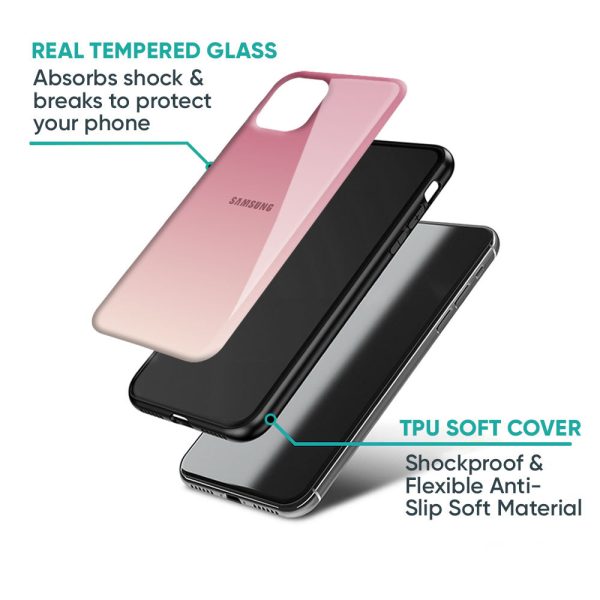 Blooming Pink Glass Case for Samsung Galaxy A52s 5G on Sale