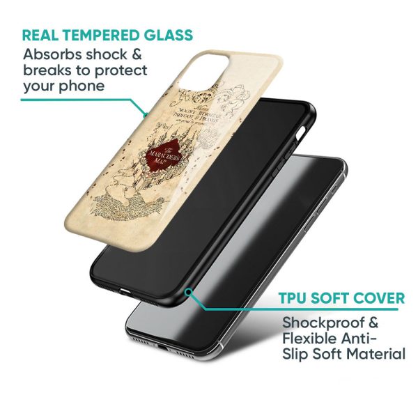 Magical Map Glass Case for Poco X5 Pro 5G Online now