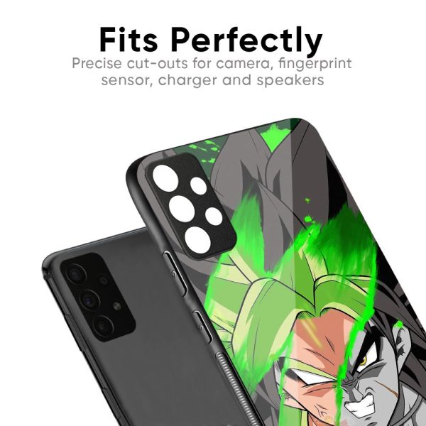 Anime Green Splash Glass Case for Samsung Galaxy M51 Online Sale