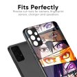 Anime Eyes Glass Case for Vivo X60 Fashion