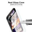 Anime Eyes Glass Case for Vivo X60 Fashion