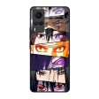 Anime Eyes Glass Case for Vivo X60 Fashion