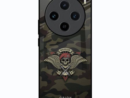 Army Warrior Glass Case for Vivo X100 5G on Sale