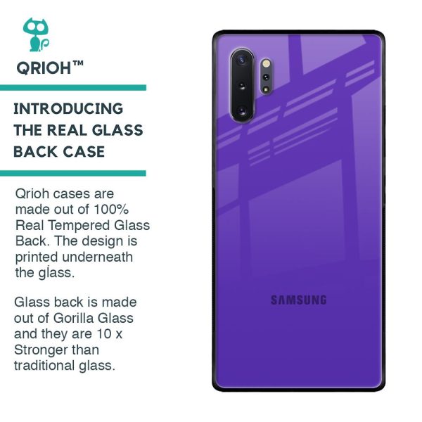 Amethyst Purple Glass Case for Samsung Galaxy Note 10 Plus Cheap