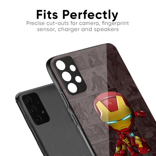 Angry Baby Super Hero Glass Case for Realme 9 Pro Plus For Sale