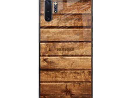 Wooden Planks Glass Case for Samsung Galaxy Note 10 Plus Online Hot Sale