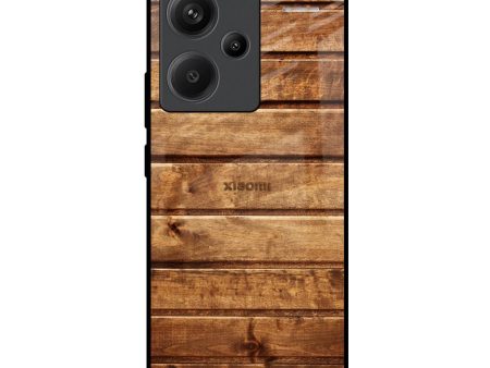 Wooden Planks Glass Case for Redmi Note 13 Pro Plus 5G Cheap