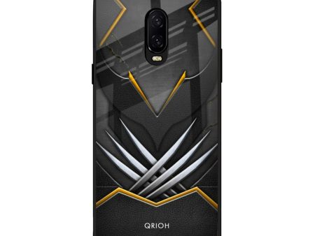 Black Warrior Glass Case for OnePlus 6T Fashion