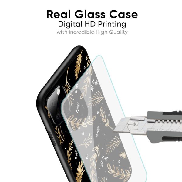 Autumn Leaves Glass Case for Vivo X100 5G Fashion