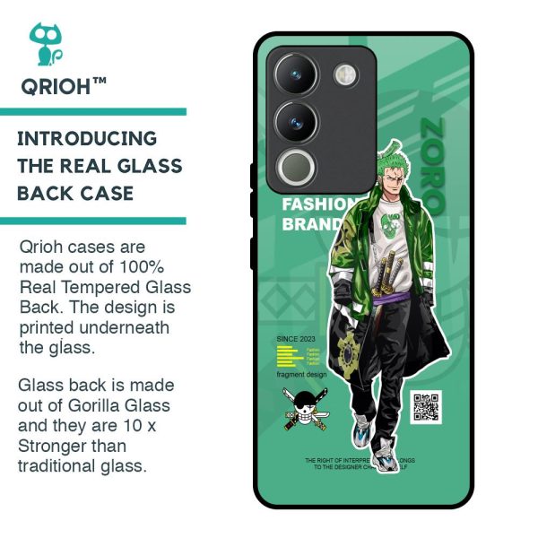 Zoro Bape Glass Case for Vivo Y200 5G Online now