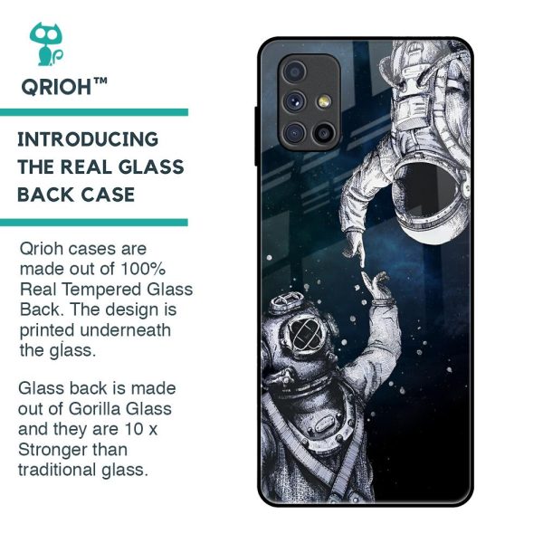 Astro Connect Glass Case for Samsung Galaxy M51 Cheap