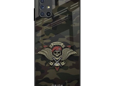 Army Warrior Glass Case for Samsung Galaxy M51 Discount